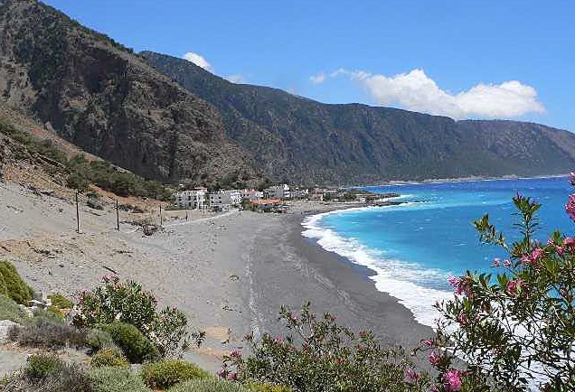 Agia Roumeli beach, Crete