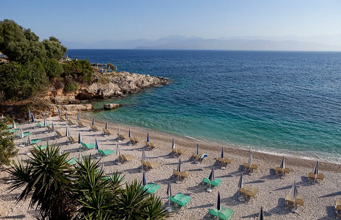 Bataria beach, Corfu