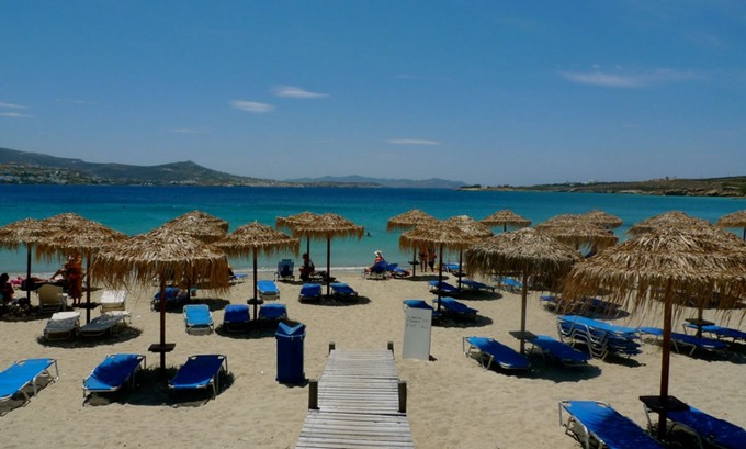 Piso Livadi beach, Paros