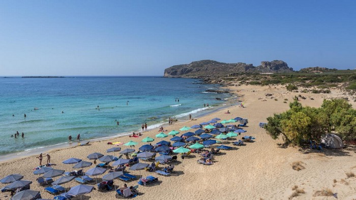 Falassarna beach, Crete