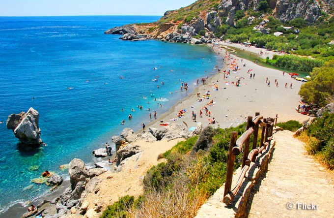 Preveli beach, Crete