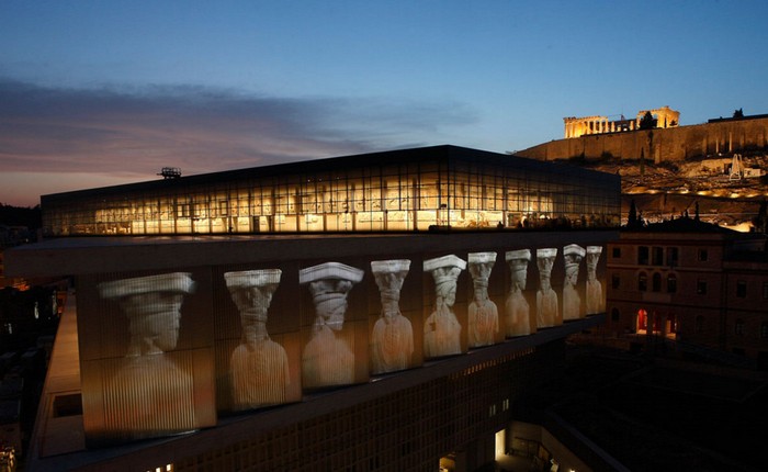 The Acropolis museum of Athens
