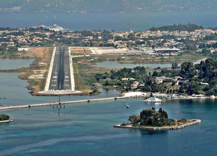 Corfu international airport