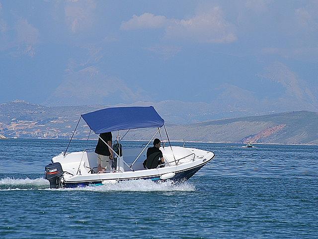 Boat rental in Corfu
